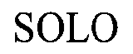 SOLO trademark