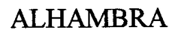 ALHAMBRA trademark