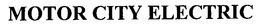 MOTOR CITY ELECTRIC trademark