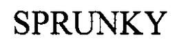 SPRUNKY trademark