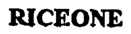 RICEONE trademark