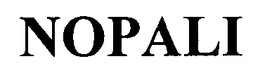 NOPALI trademark