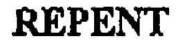 REPENT trademark