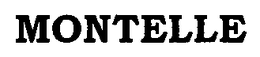 MONTELLE trademark
