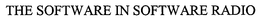 THE SOFTWARE IN SOFTWARE RADIO trademark