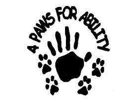 4 PAWS FOR ABILITY trademark