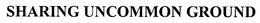 SHARING UNCOMMON GROUND trademark