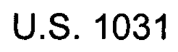U.S. 1031 trademark