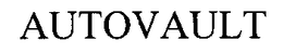 AUTOVAULT trademark