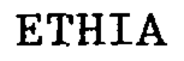 ETHIA trademark