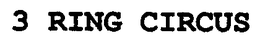 3 RING CIRCUS trademark