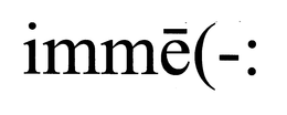 IMME(-: trademark