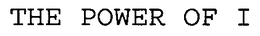 THE POWER OF I trademark