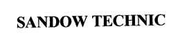 SANDOW TECHNIC trademark