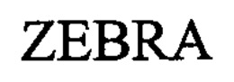 ZEBRA trademark