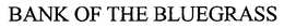BANK OF THE BLUEGRASS trademark