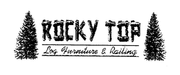 ROCKY TOP LOG FURNITURE & RAILING trademark