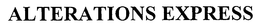 ALTERATIONS EXPRESS trademark