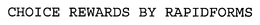 CHOICEREWARDS BY RAPIDFORMS trademark
