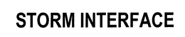 STORM INTERFACE trademark