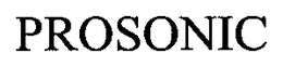 PROSONIC trademark
