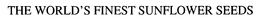 THE WORLD'S FINEST SUNFLOWER SEEDS trademark