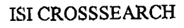 ISI CROSSSEARCH trademark