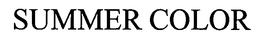 SUMMER COLOR trademark