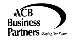 ACB BUSINESS PARTNERS SHAPING OUR FUTURE trademark