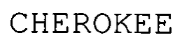 CHEROKEE trademark