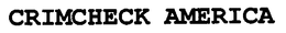 CRIMCHECK AMERICA trademark