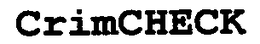 CRIMCHECK trademark