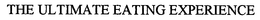 THE ULTIMATE EATING EXPERIENCE trademark