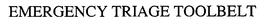EMERGENCY TRIAGE TOOLBELT trademark