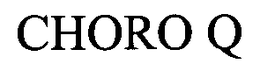 CHORO Q trademark