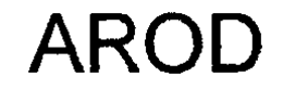 AROD trademark