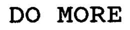 DO MORE trademark
