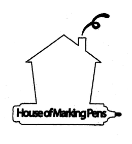 HOUSE OF MARKING PENS trademark
