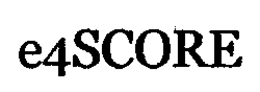 E4SCORE trademark