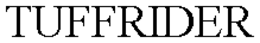 TUFFRIDER trademark