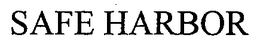 SAFE HARBOR trademark