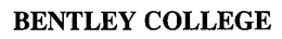 BENTLEY COLLEGE trademark
