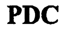 PDC trademark