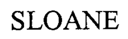 SLOANE trademark