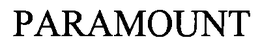 PARAMOUNT trademark