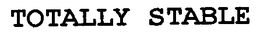 TOTALLY STABLE trademark