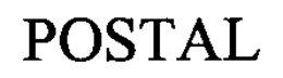 POSTAL trademark
