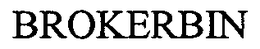 BROKERBIN trademark