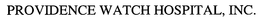 PROVIDENCE WATCH HOSPITAL, INC. trademark