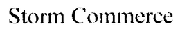 STORM COMMERCE trademark